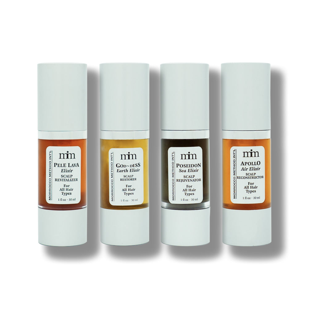 God/Goddess Hair Restoring Elixir Set (4) - Morrocco Method