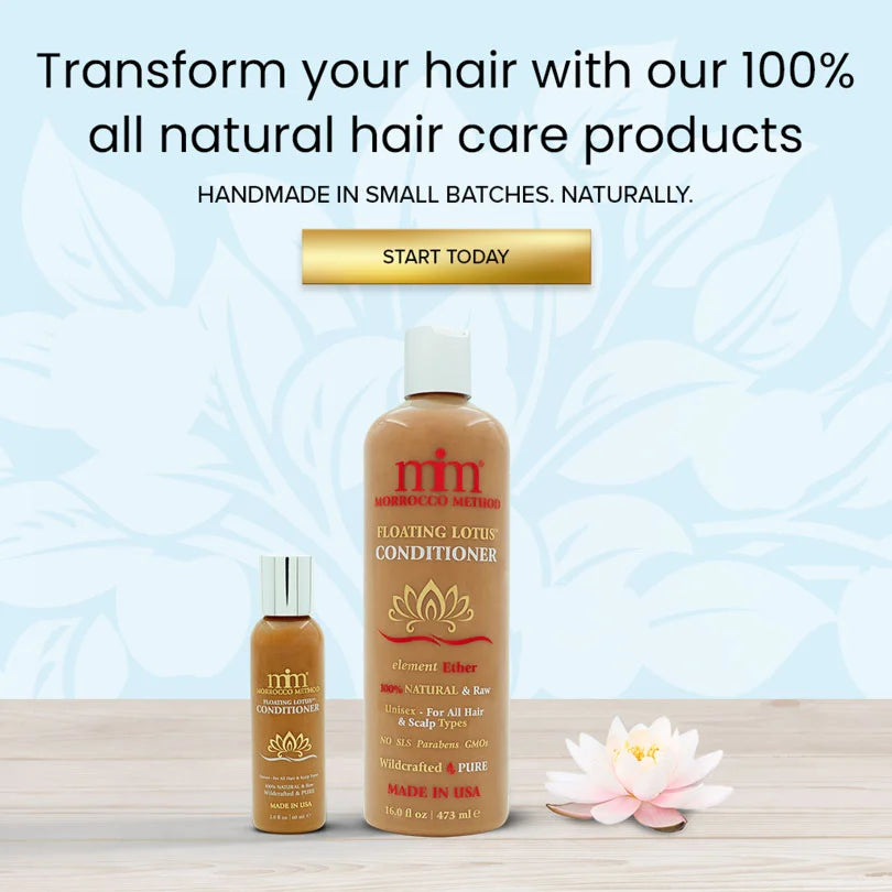 Shop our collection of 100% all natural hair care products