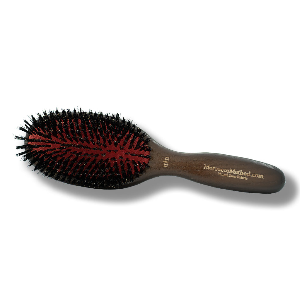 Mixed Pure Boar Bristle & Nylon Brush - Large - Morrocco Method