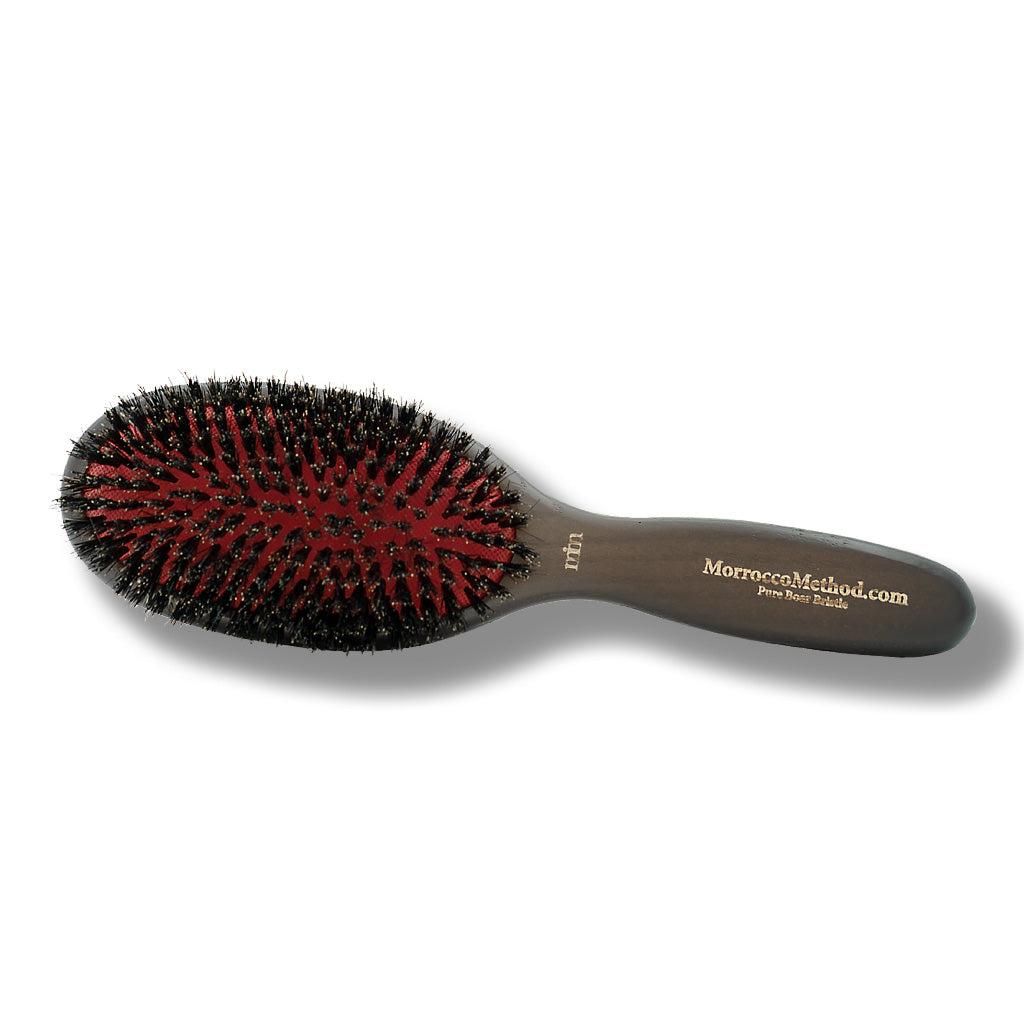 large pure boar bristle brush NEW 