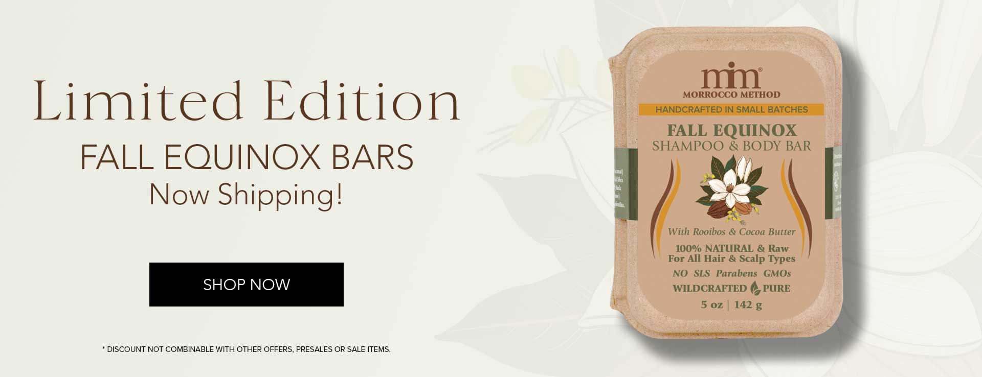 Limited Edition Fall Equinox Bar Now On Sale