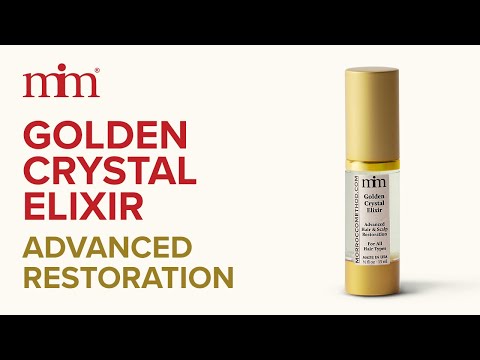 エクスパートマコート ゴールドクリスタルセラム 50ml Golden Crystal Hair Restoring Elixir - Morrocco Method International
